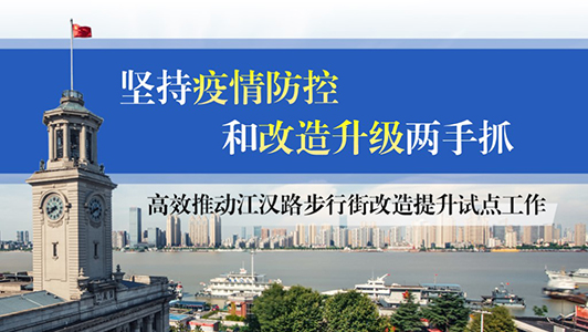 江漢路步行街改造工作匯報(bào)ppt美化
